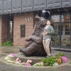 Grizzly Statue in downtown