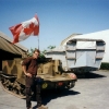 Omaha Beach, tank e mezzi da sbarco canadesi