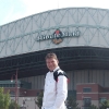 A Houston, al Minute Maid Park, the home of the Houston Rockets