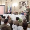 A Milano, un momento della presentazione a Palazzo Cusani