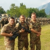 Ad Artegna, Media Combat Team in esercitazione MOUT (Military Operation Urban Terrain)