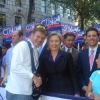 Manhattan, Fifth Avenue, Columbus Day 2006 con Hillary Clinton