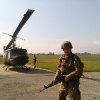 14.10.13, Venaria Reale: esercitazione con elicottero all'Aeroporto Militare M.Santi