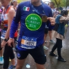 All'arrivo in Central Park con la medaglia della New York Marathon 2017